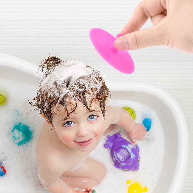 Silicone Soft Baby Bath Massage Brush - Beautiful You Store, LLC