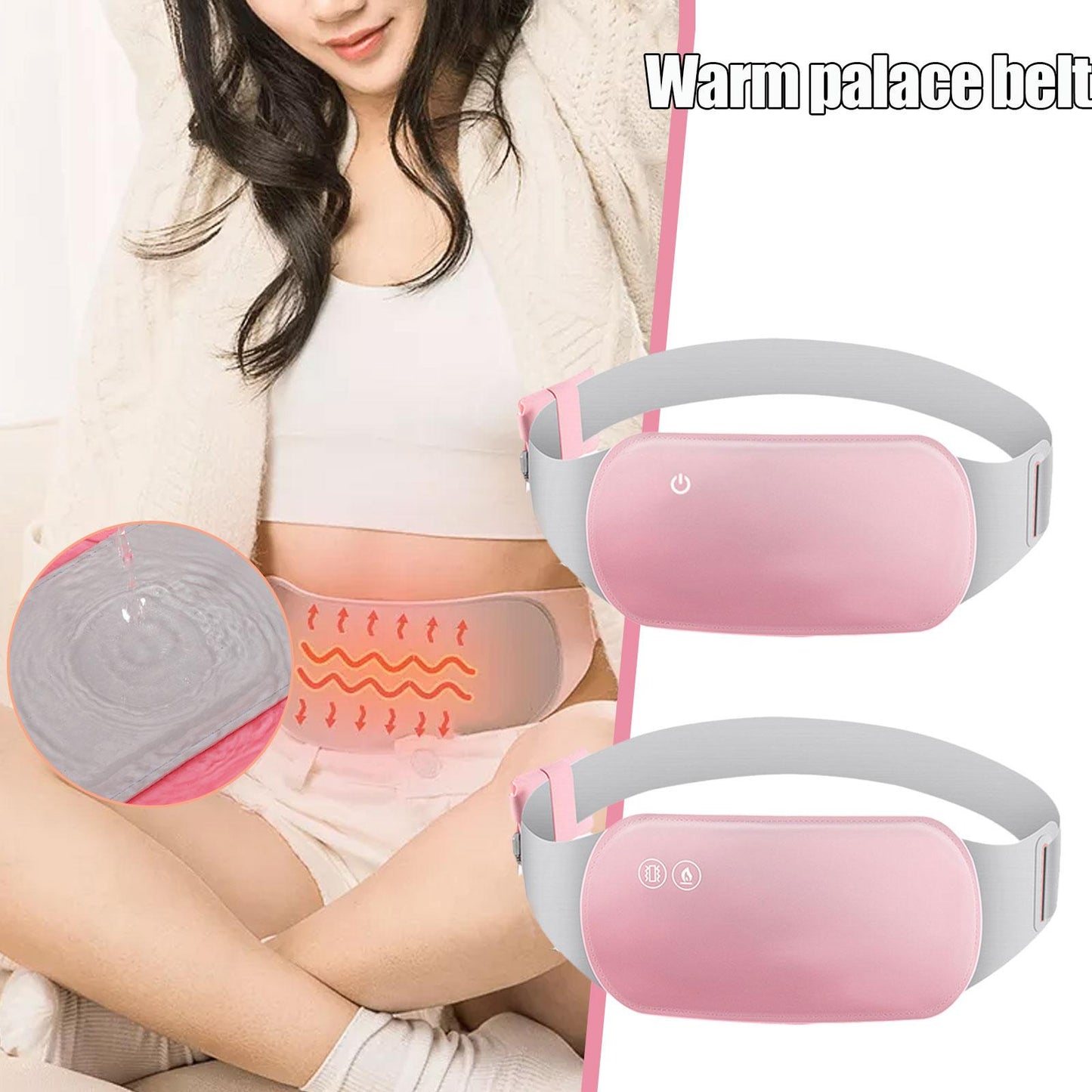 Electric Heated Hot Compress Belt Massager - Beautiful You Store, LLC