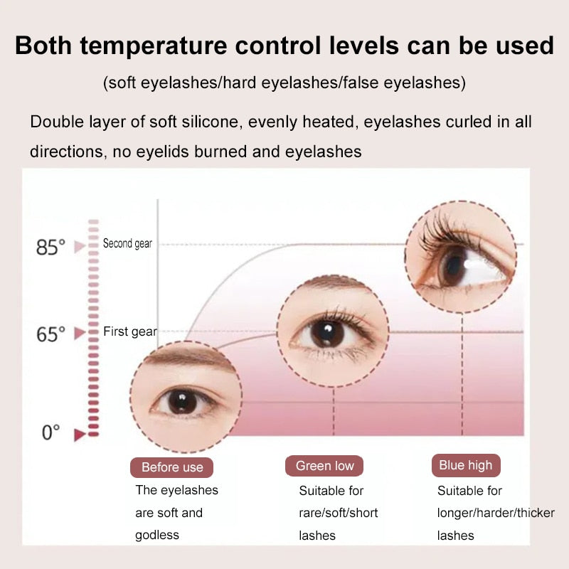 Long Lasting Thermal Eyelashes Curls - Beautiful You Store, LLC