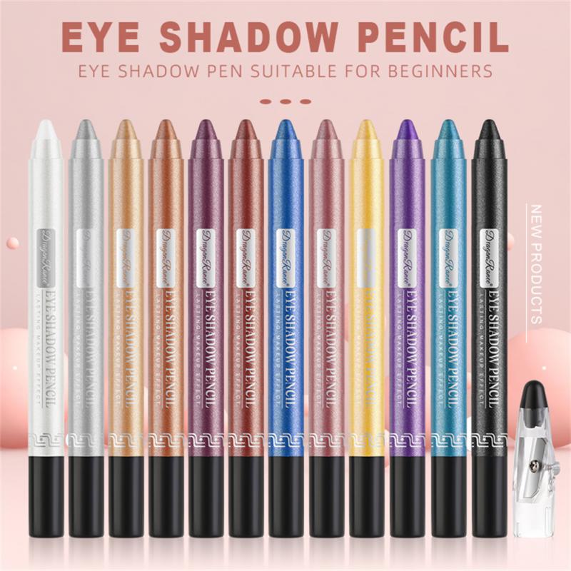 12 Colors Eyeshadow Pencil Set - Beautiful You Store, LLC