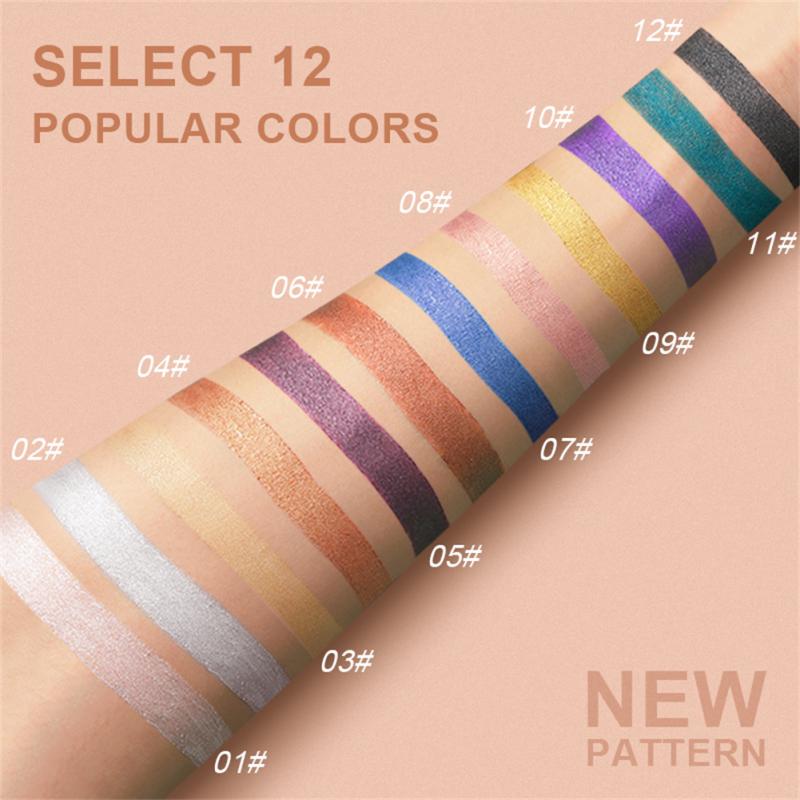 12 Colors Eyeshadow Pencil Set - Beautiful You Store, LLC