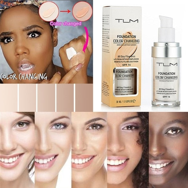 Color Changing Foundation - Beautiful You Store, LLC