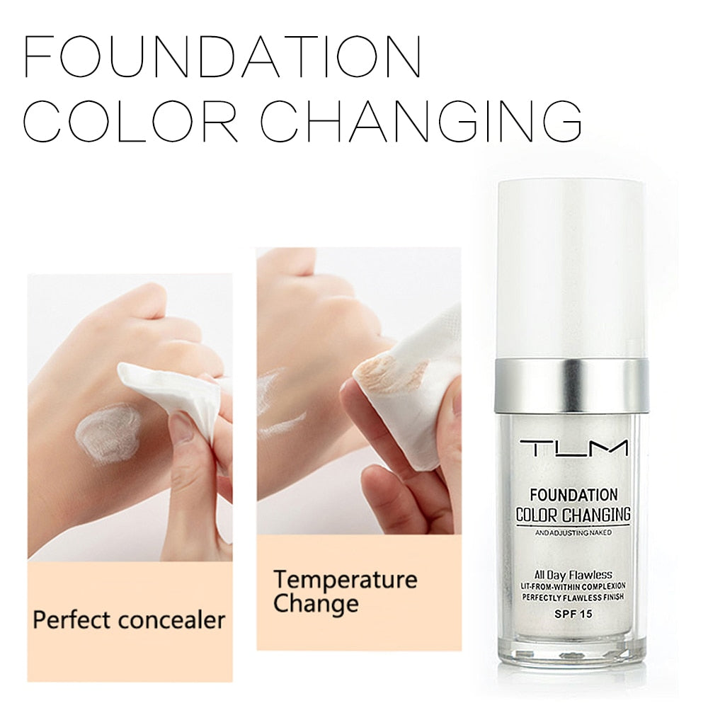 Color Changing Foundation - Beautiful You Store, LLC