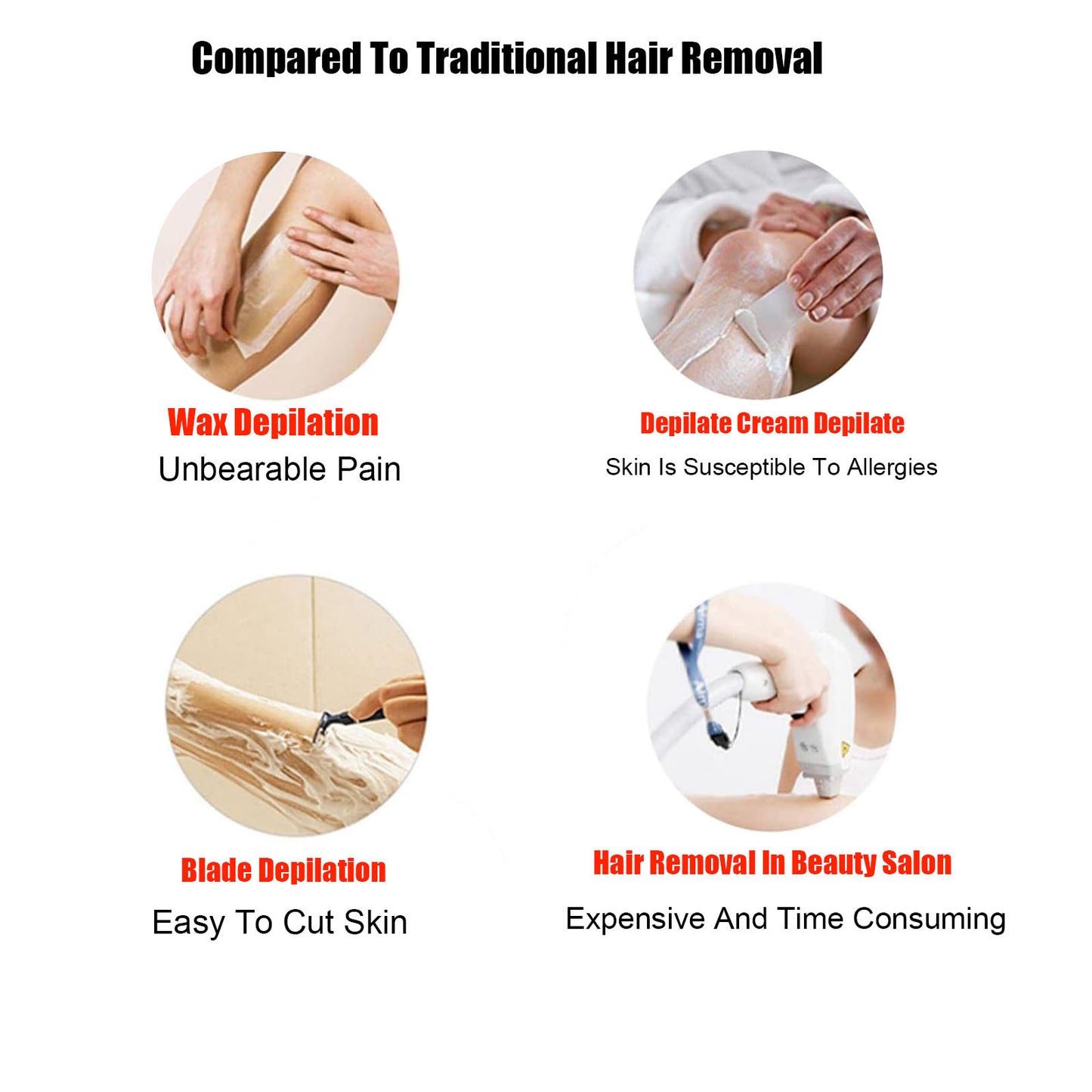 Hair Removal Epilator - Beautiful You Store, LLC