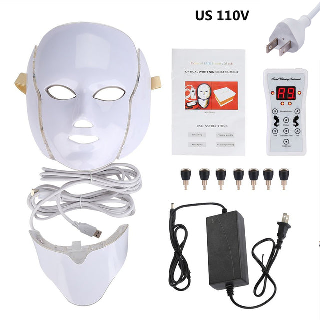 LED Facial Mask - Beautiful You Store, LLC