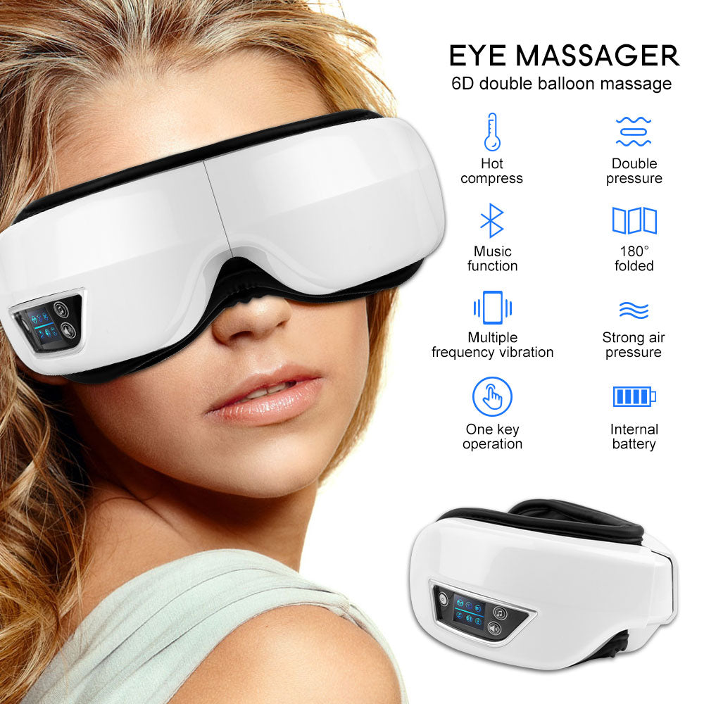 Eye Massager 6D Smart Airbag - Beautiful You Store, LLC