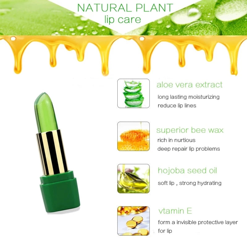 Aloe Vera Moisturizing Lip Balm - Beautiful You Store, LLC