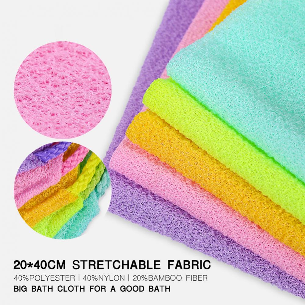 Stretchable Exfoliating Bath Cloth Body Exfoliating Bath Cloth