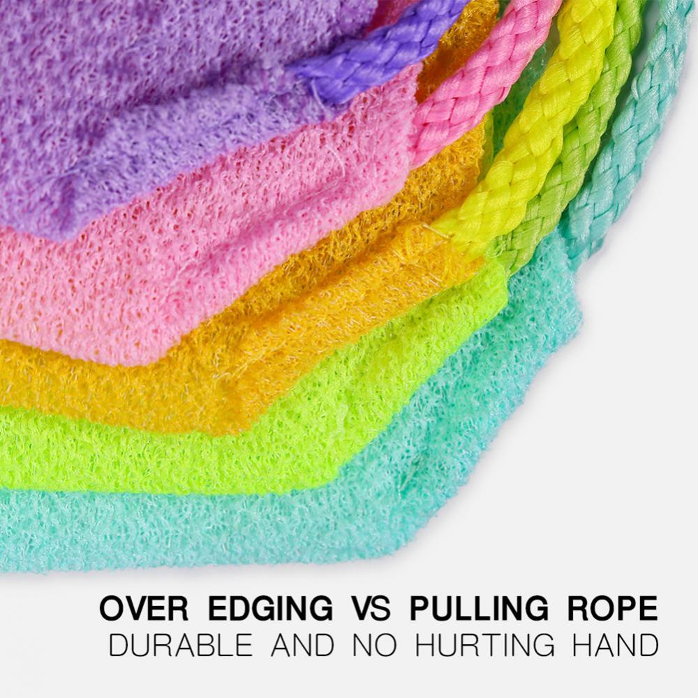Stretchable Exfoliating Bath Cloth Body Exfoliating Bath Cloth
