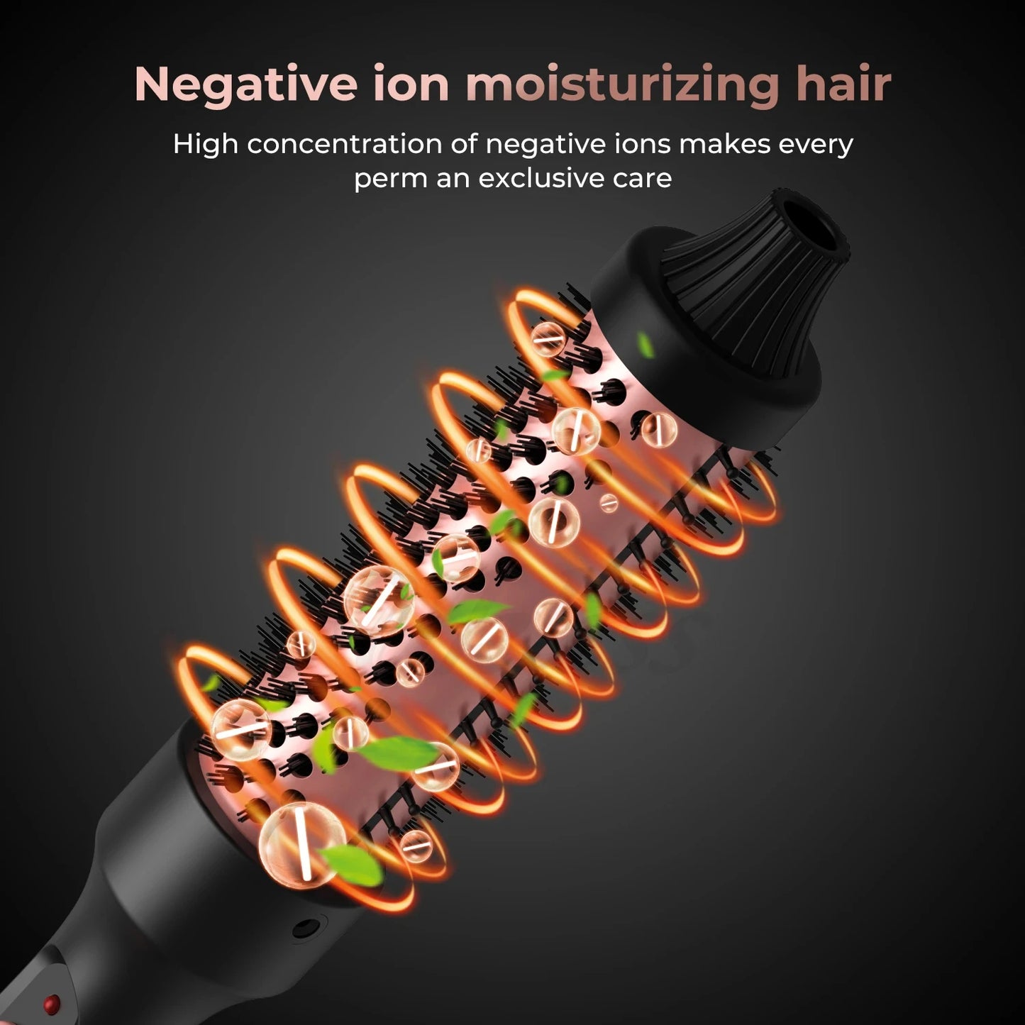 Thermal Brush Heated Curling Iron Brush - Beautiful You Store, LLC
