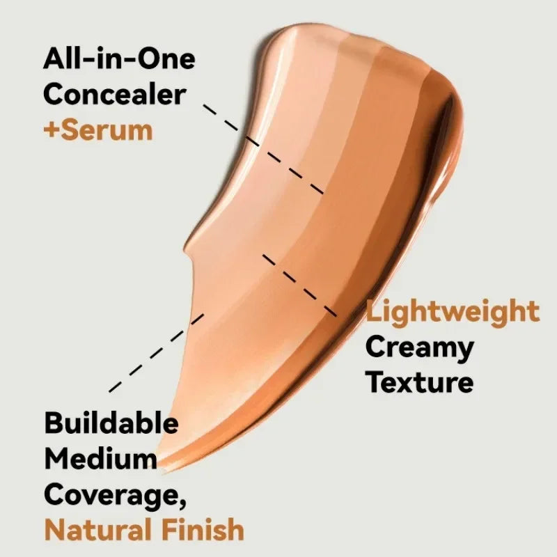 Face Foundation Cream Oil-Control Makeup - Beautiful You Store, LLC