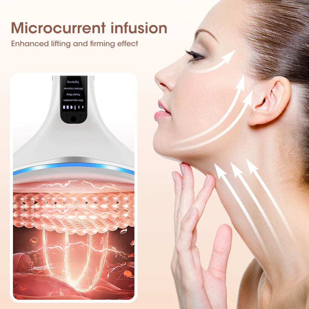 Heating Lifting Face Neck Beauty Device - Beautiful You Store, LLC