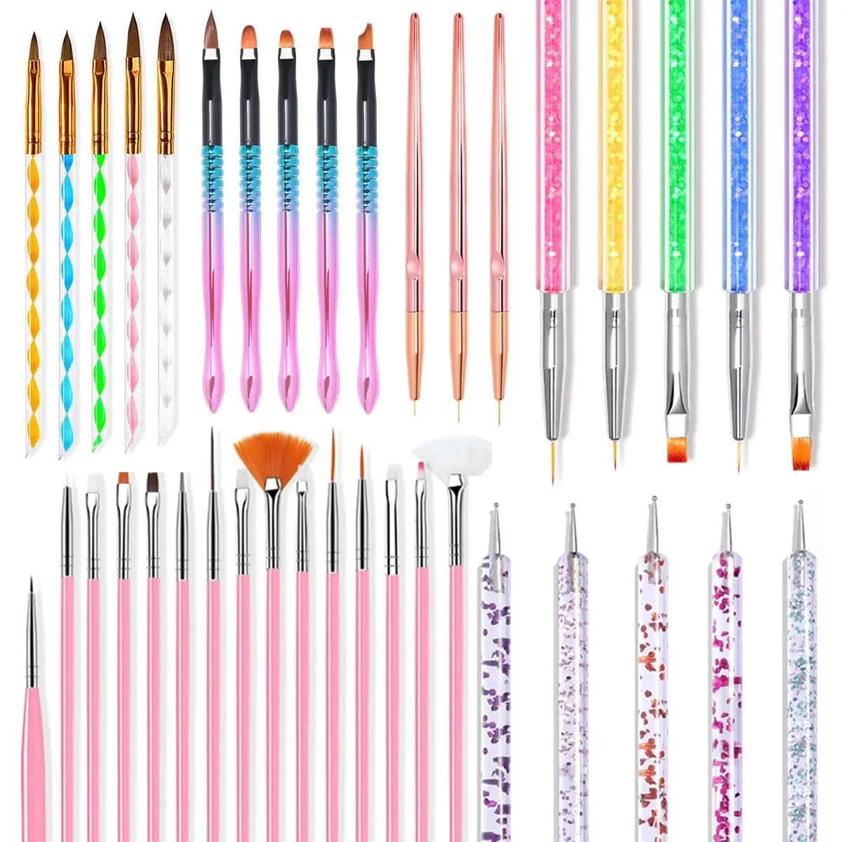 Nail Art Brush Design Manicure Tools - Beautiful You Store, LLC
