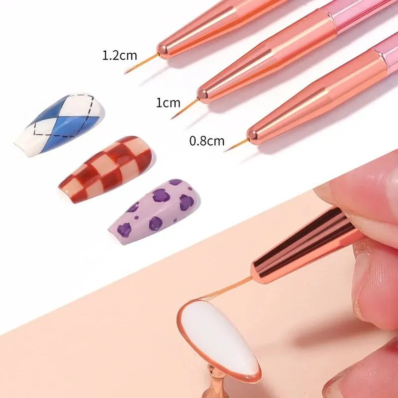 Nail Art Brush Design Manicure Tools - Beautiful You Store, LLC