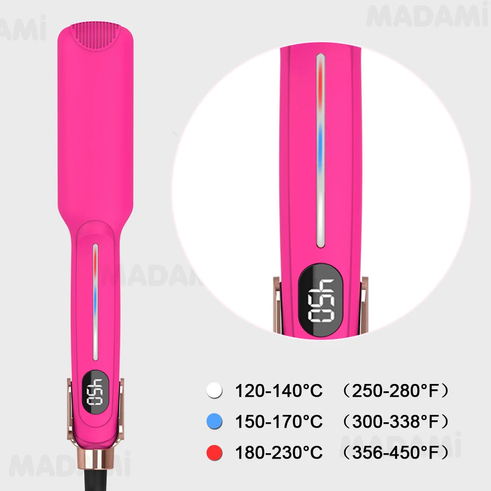 Infrared Hair Straightener Curler - Beautiful You Store, LLC