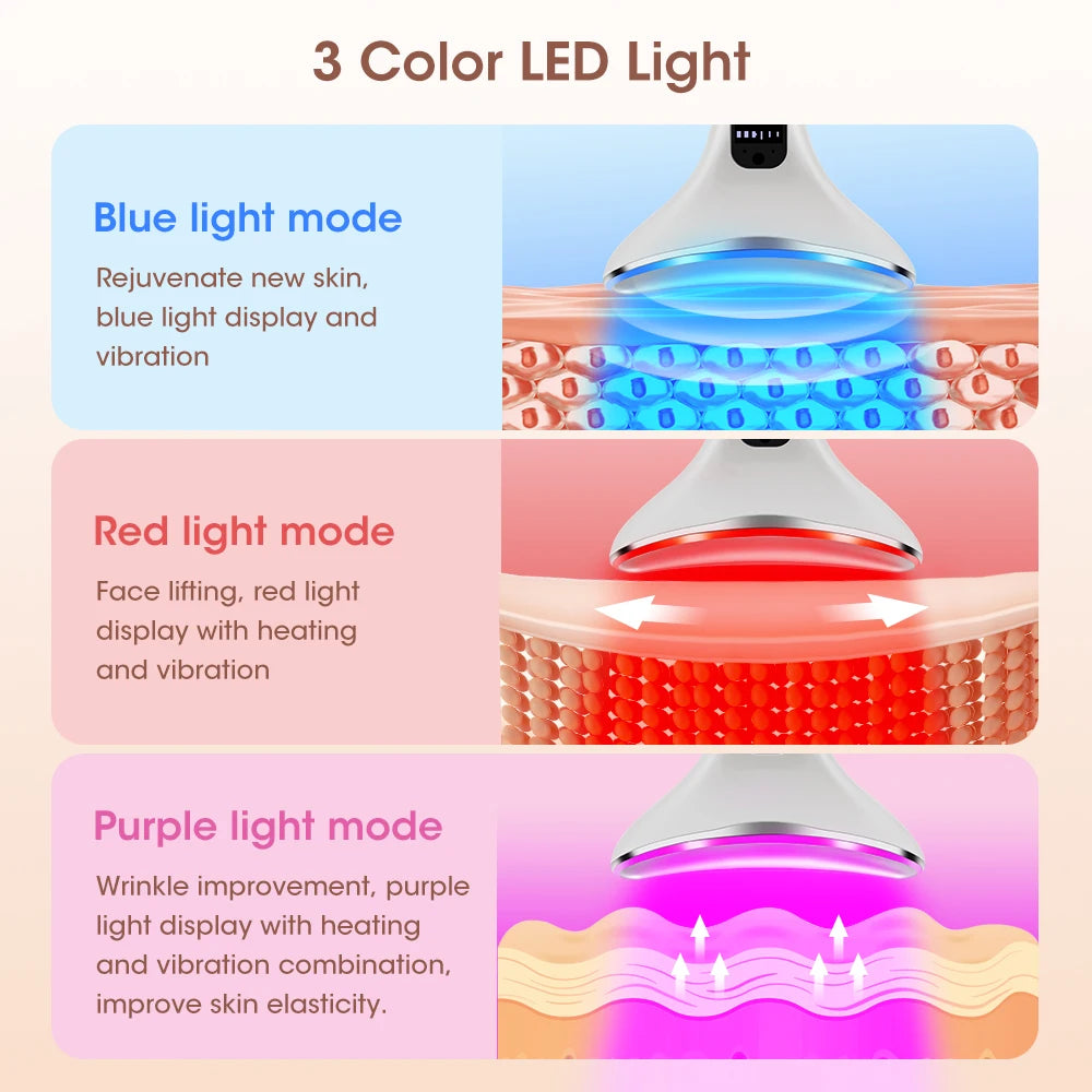 Heating Lifting Face Neck Beauty Device - Beautiful You Store, LLC