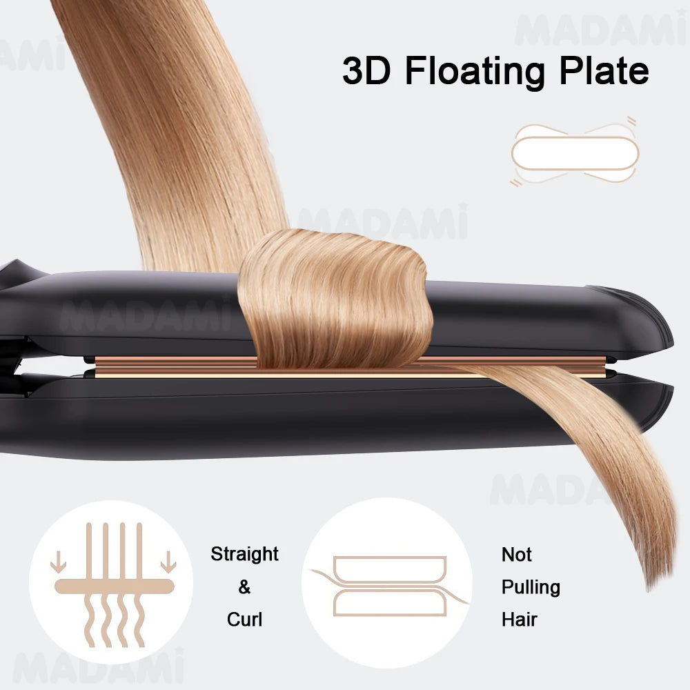 Infrared Hair Straightener Curler - Beautiful You Store, LLC