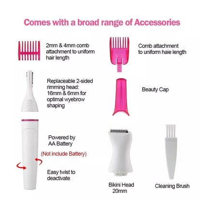 5 In 1 Multifunction Hair Removal Combo - Beautiful You Store, LLC