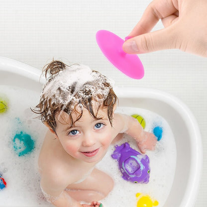 Silicone Soft Baby Bath Massage Brush - Beautiful You Store, LLC