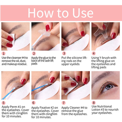 Dropshipping ICONSIGN Lash Lift Kit Lifiting Eyelash - Beautiful You Store, LLC