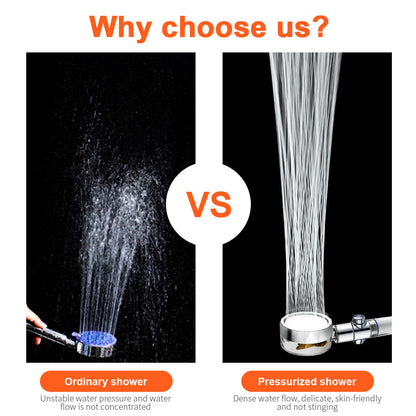 Pressurized Shower Head - Beautiful You Store, LLC