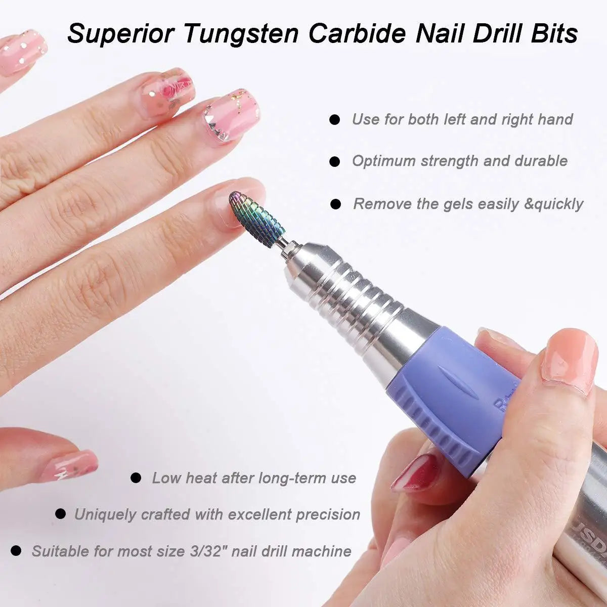 Electric Ceramic Milling Cutter For Manicure - Beautiful You Store, LLC