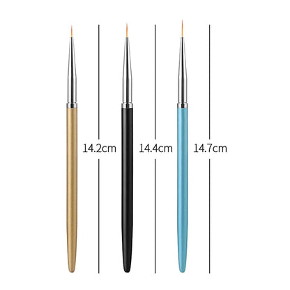 Nail Liner Drawing Brush Set - Beautiful You Store, LLC