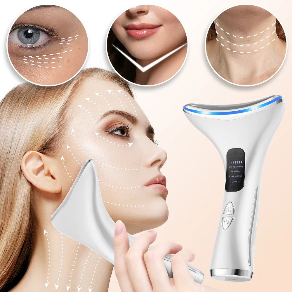 Heating Lifting Face Neck Beauty Device - Beautiful You Store, LLC
