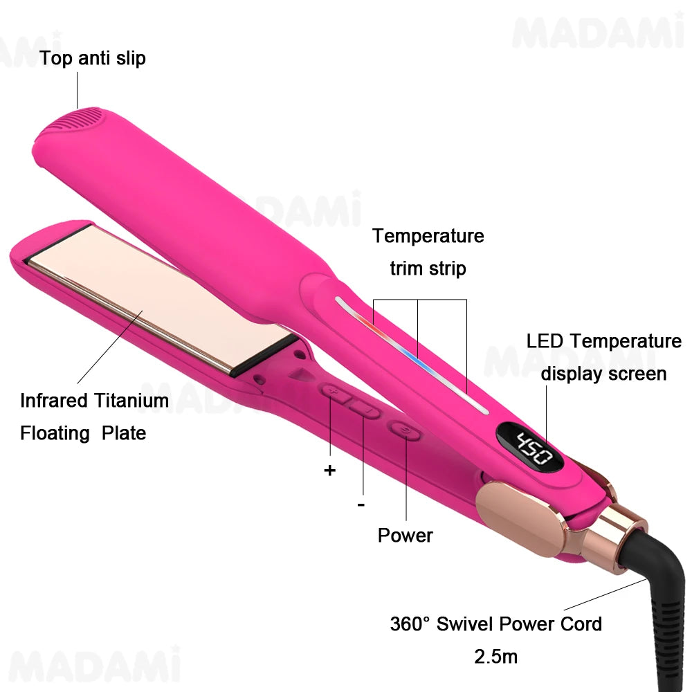Infrared Hair Straightener Curler - Beautiful You Store, LLC